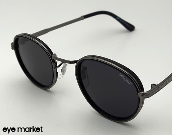 عینک آفتابی فریم گرد برند persol — تصویر ۳