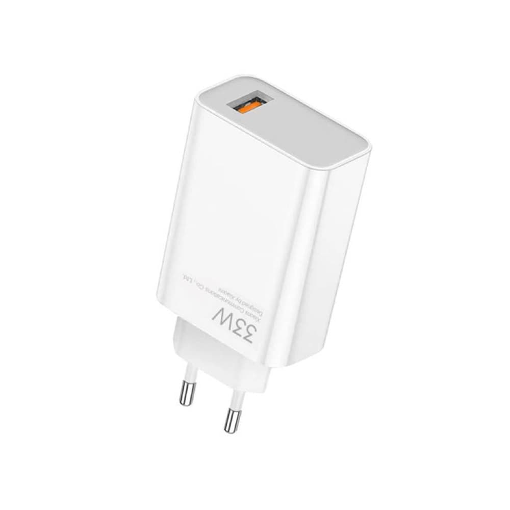 آداپتور ۳۳ وات شیائومی اورجینال شرکتی | شارژر USB سریع مناسب گوشی‌ های Xiaomi — تصویر ۳