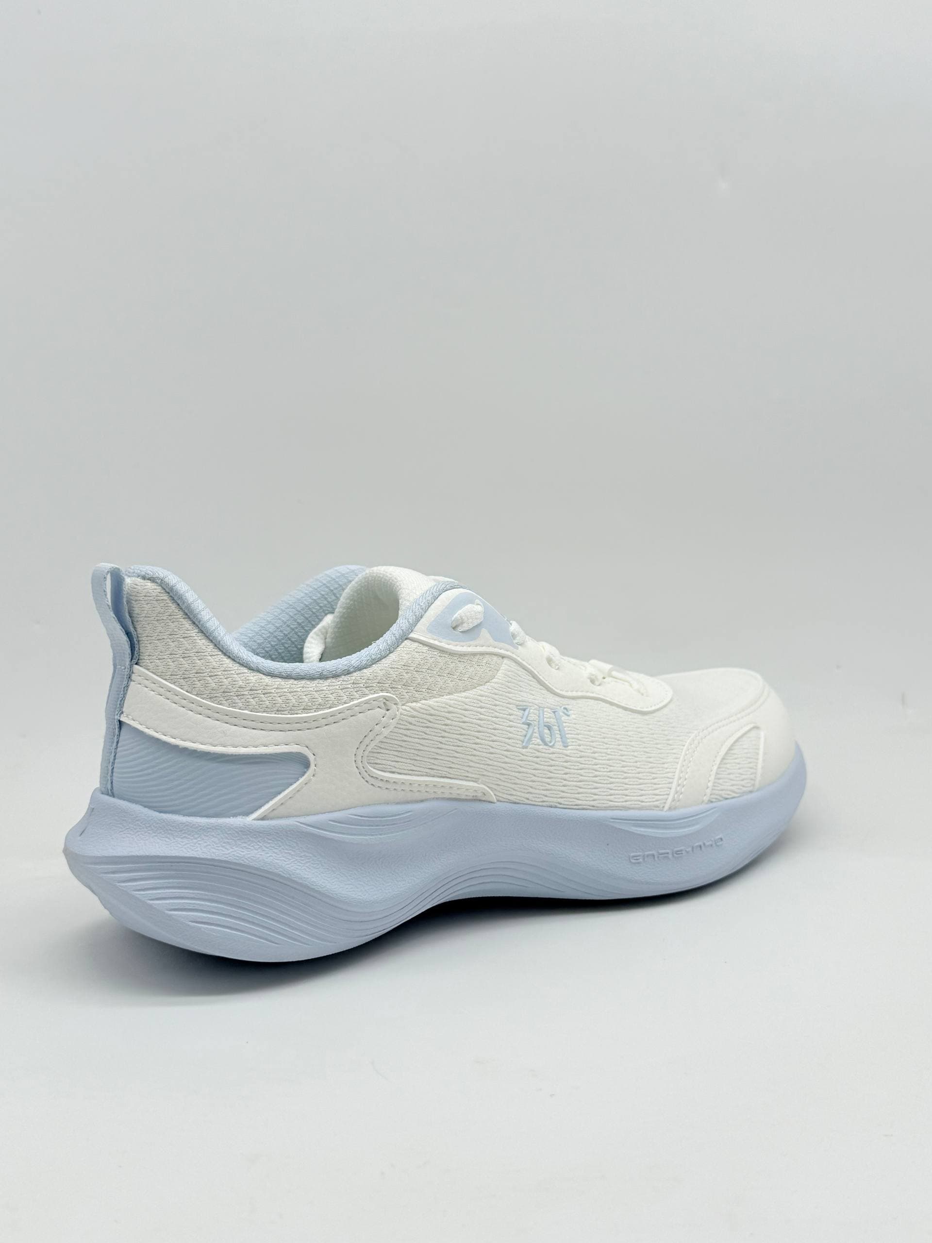 کفش رانینگ ۳۶۱ سفید آبی 361 white blue Running Shoes — تصویر ۴