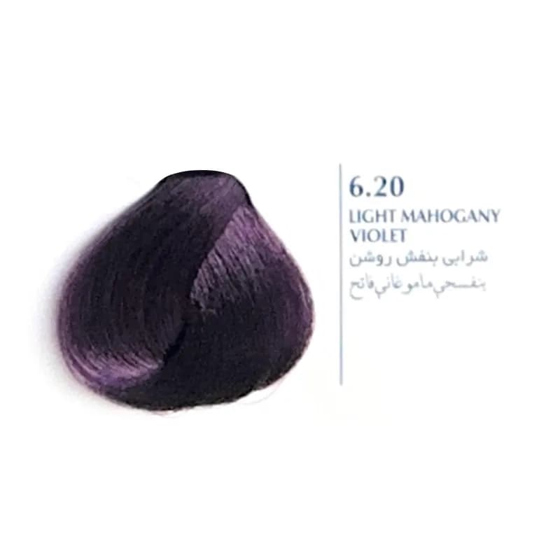 رنگ مو بلگا Low Ammonia سری رنگ شرابی 100 میل — تصویر ۳