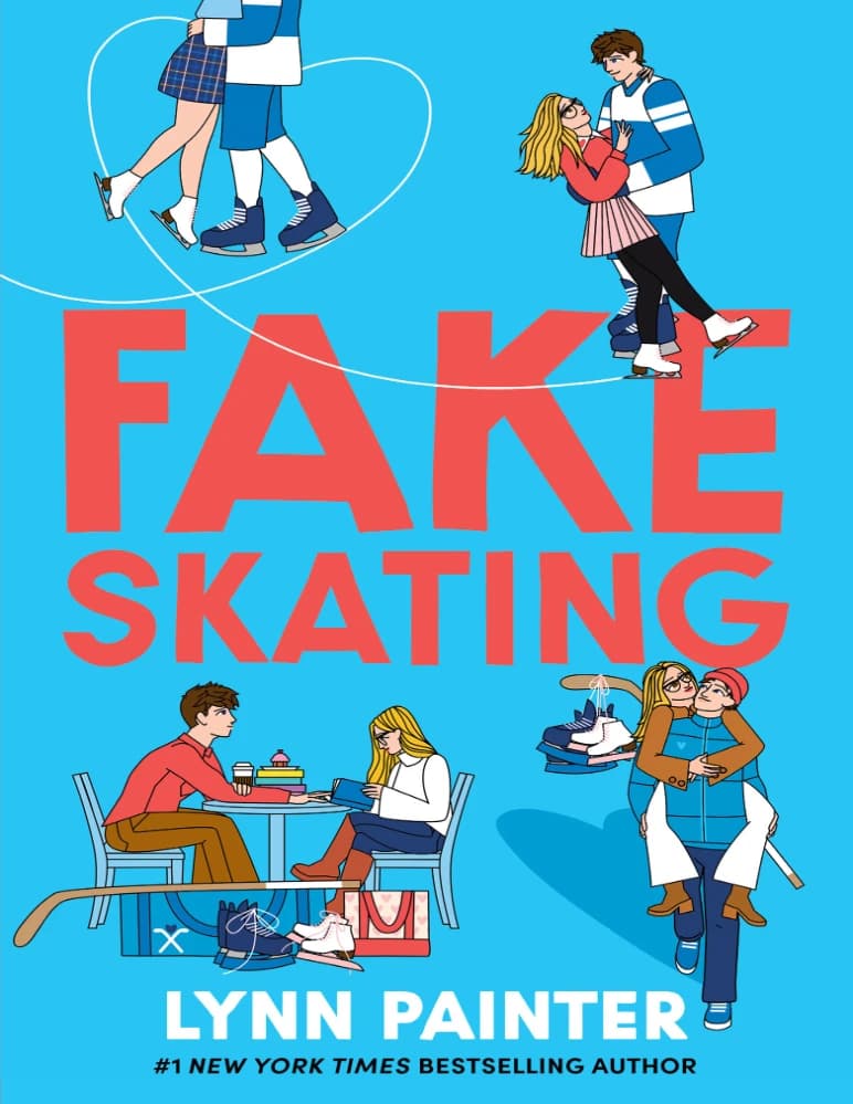 کتاب Fake Skating (اسکیت‌سواری جعلی) اثر Lynn Painter نسخه انگلیسی PDF
