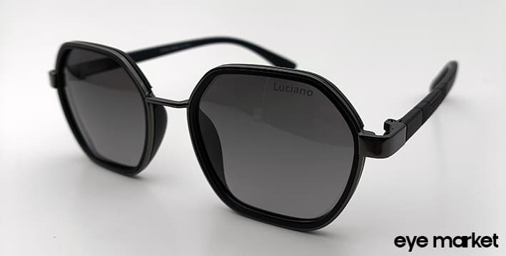عینک آفتابی شش ضلعی پلاریزه برند Luciano — تصویر ۴
