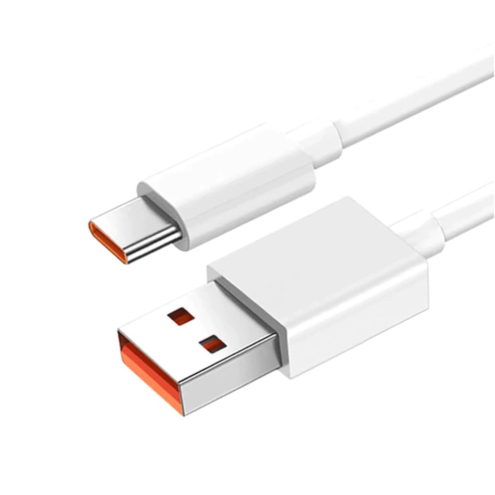 کابل 3 آمپر شیائومی اورجینال چین | شارژ سریع 33 وات با سوکت USB-C مناسب تمام دستگاهها — تصویر ۳
