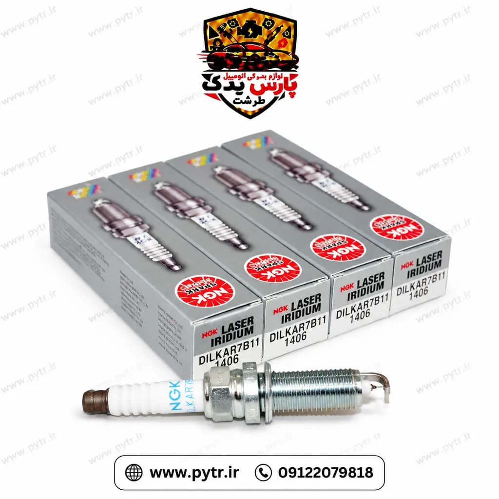 شمع انجیکا پارت نامبر NGK DILKAR7B11 1406 اصل ژاپن