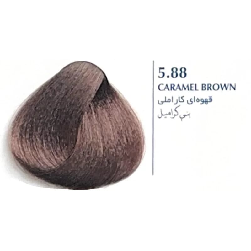 رنگ مو بلگا Low Ammonia سری رنگ کاراملی 100 میل — تصویر ۲