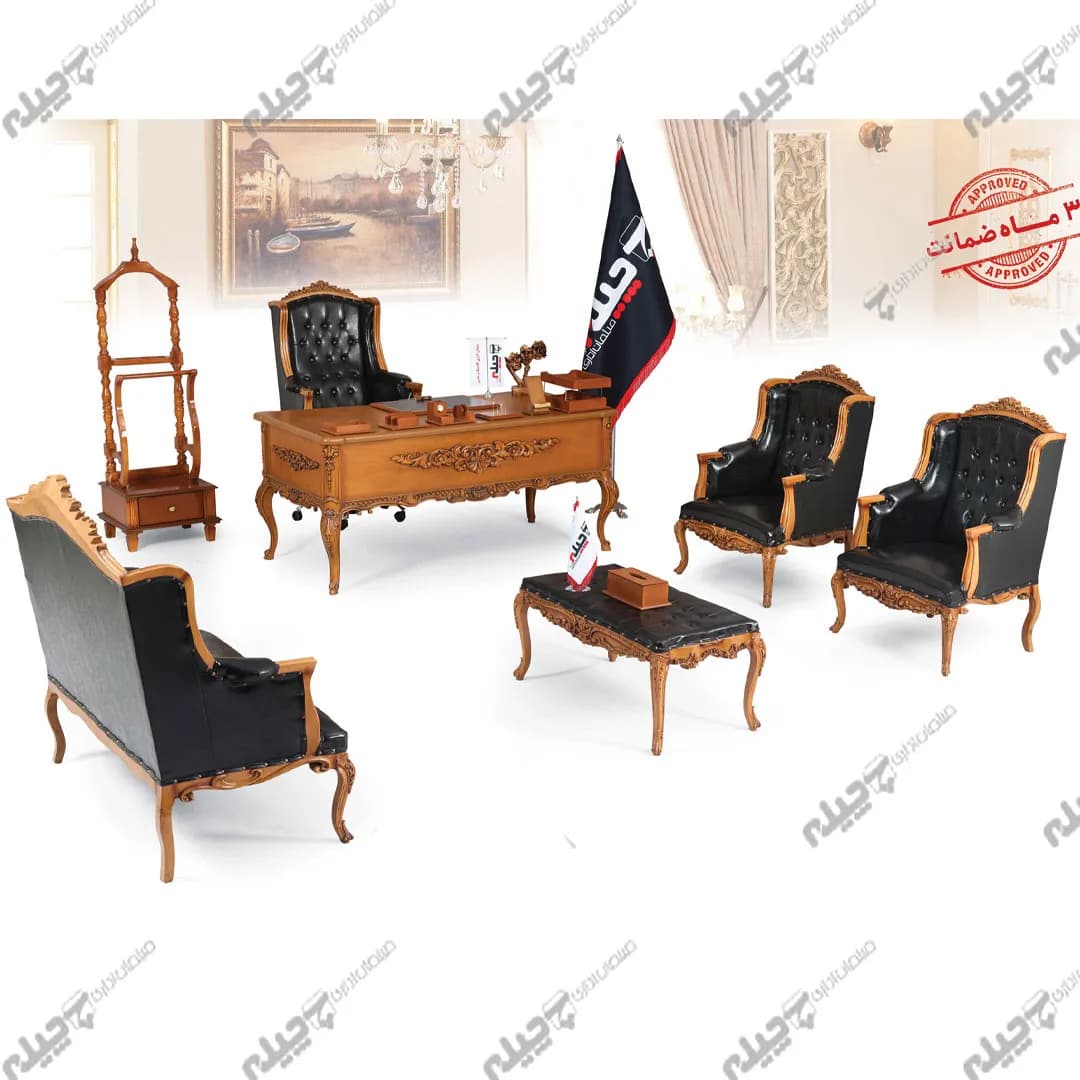 نیم ست اداری مدل کویین (تاجدار) — تصویر ۳