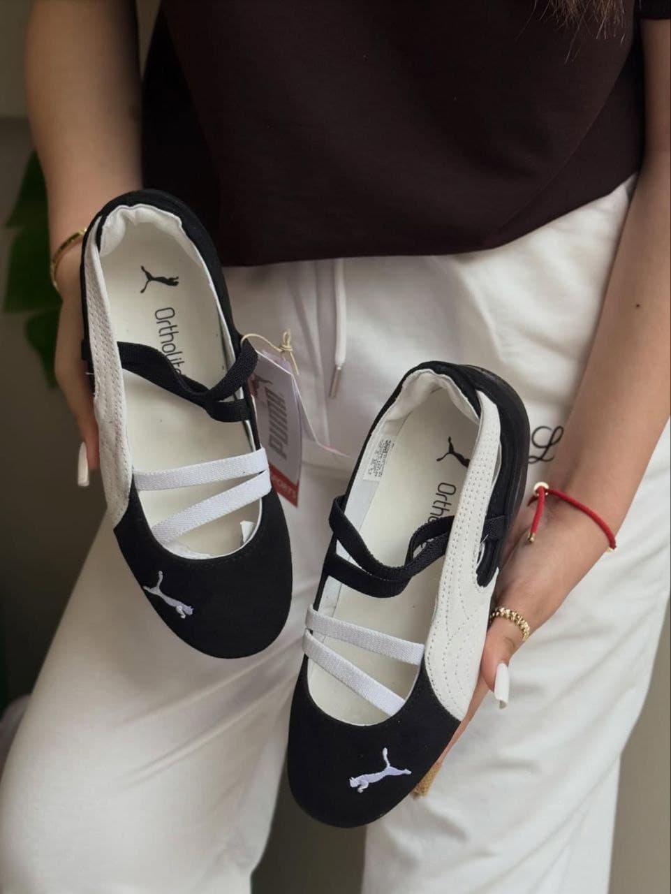 کفش پوما اسپید کت سفید مشکی Puma Speedcoat white black Shoes