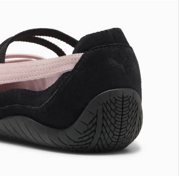 کفش پوما اسپید کت مشکی صورتی Puma Speedcoat Black Pink Shoes — تصویر ۵