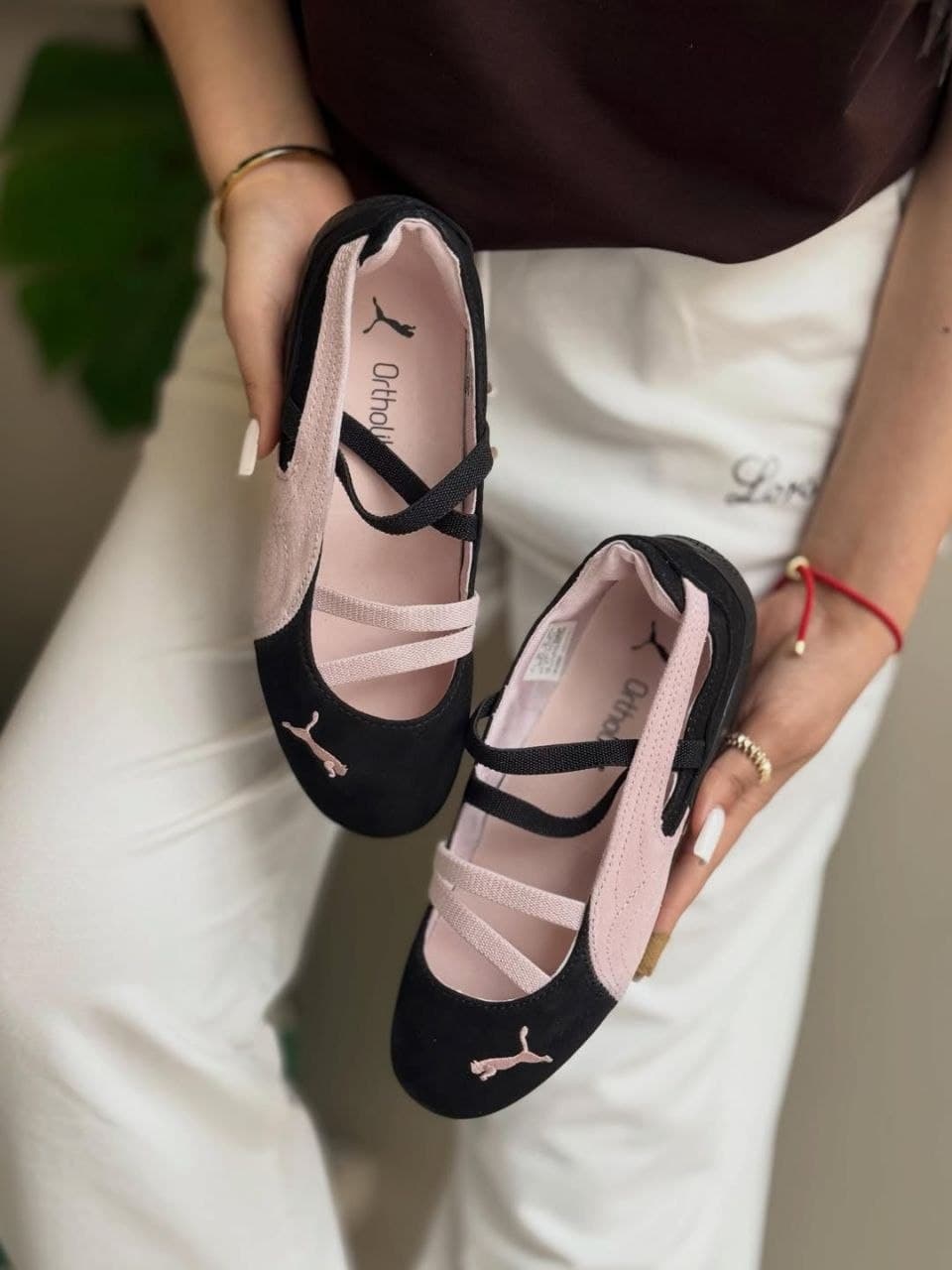 کفش پوما اسپید کت مشکی صورتی Puma Speedcoat Black Pink Shoes