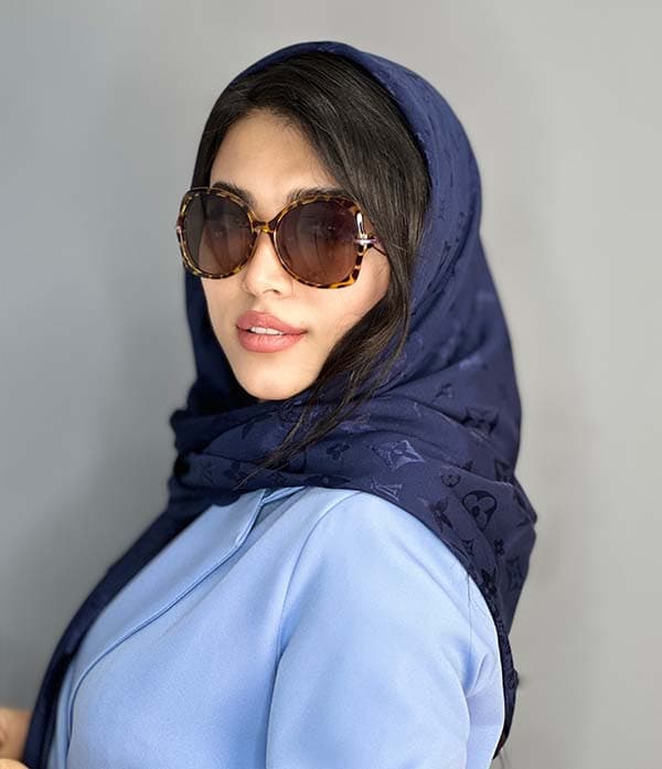 عينك افتابي CHANEL چنل قهوه اي پلنگي زنانه كشيده يووي ٤٠٠