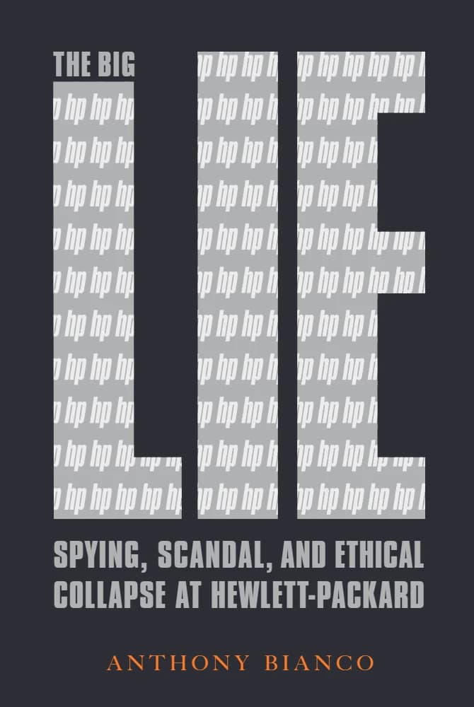 کتاب The Big Lie (دروغ بزرگ: جاسوسی، رسوایی و فروپاشی اخلاقی) نسخه انگلیسی PDF | آنتونی بیانکو