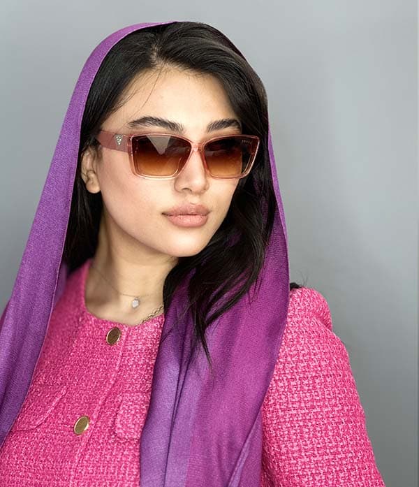 عينك افتابي PRADA پرادا زنانه يووي ٤٠٠ لاكچري — تصویر ۳