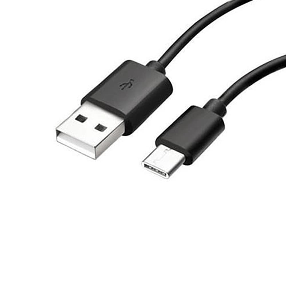 کابل USB به تایپ سی سامسونگ مشکی | کابل شارژ و انتقال دیتا اورجینال چین — تصویر ۵