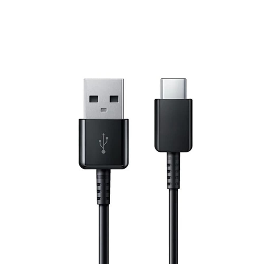 کابل USB به تایپ سی سامسونگ مشکی | کابل اورجینال شرکتی مناسب شارژ سریع و انتقال دیتا — تصویر ۶