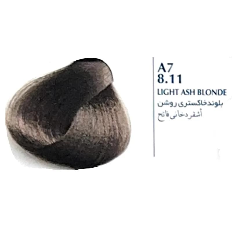 رنگ مو بلگا Low Ammonia سری رنگ خاکستری 100 میل — تصویر ۸