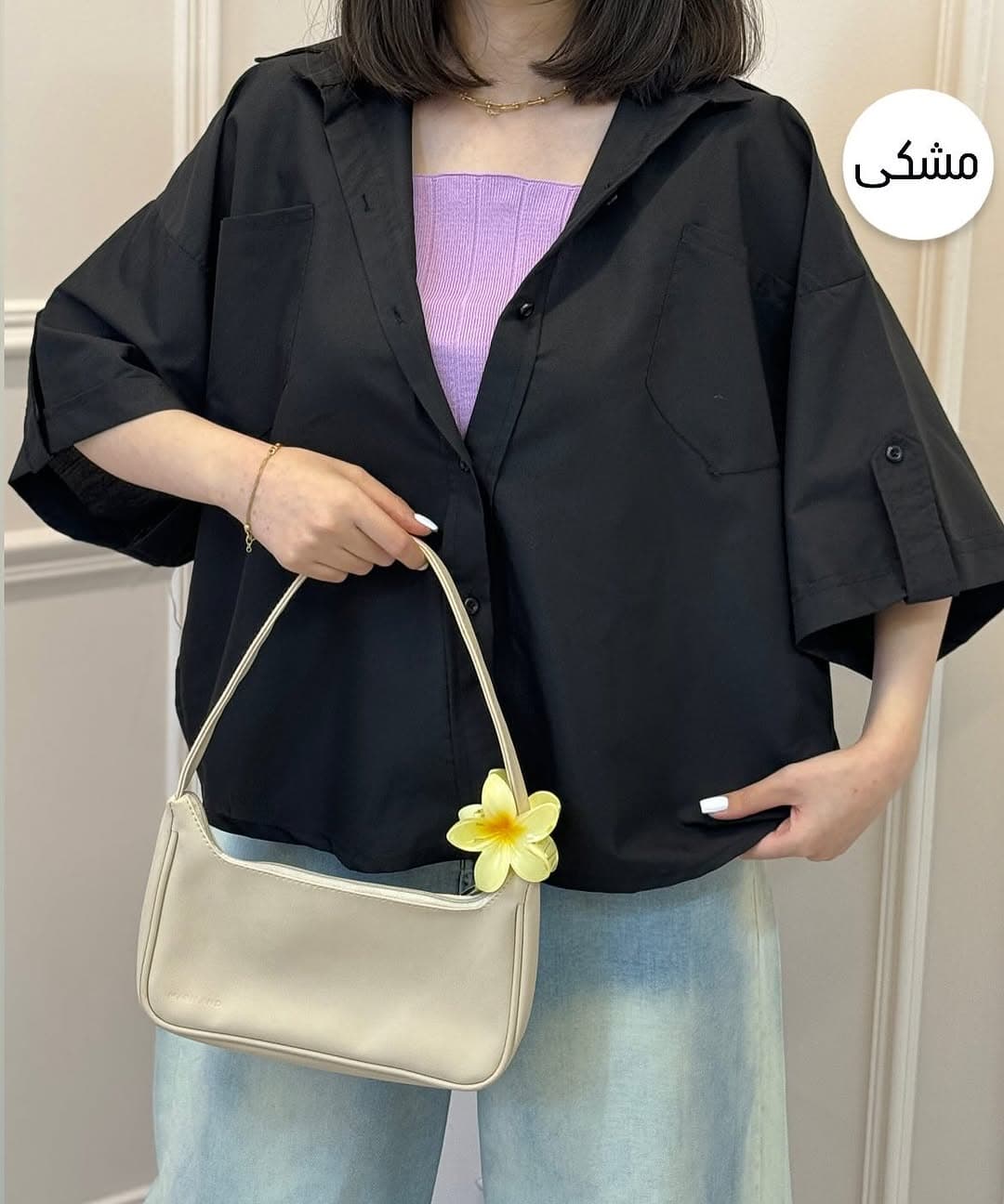 شومیز آستین پاگن مهدخت – کد 115 — تصویر ۶