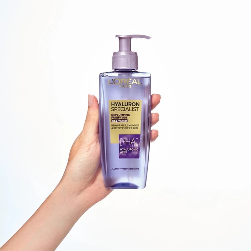 ژل شستشوی صورت هیالورونیک اسید لورآل مدل Loreal Hyaluron Specialist — تصویر ۵