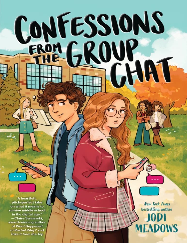 کتاب Confessions From the Group Chat (اعترافاتی از گروه چت) اثر Jodi Meadows نسخه انگلیسی PDF