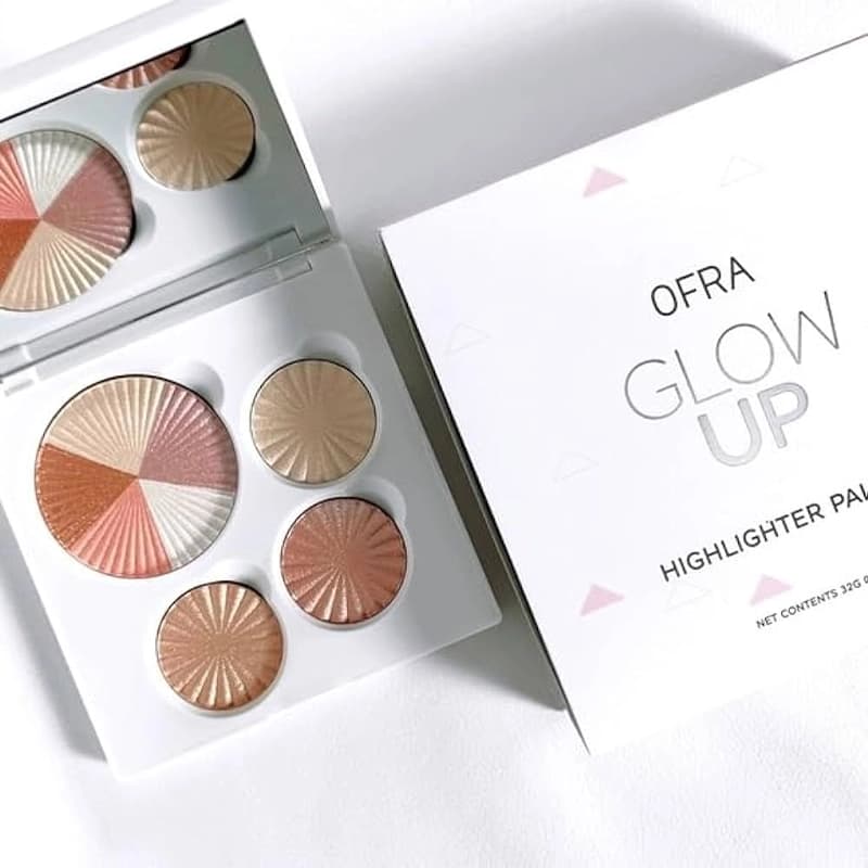 پالت هایلایتر افرا مدل OFRA Glow Up — تصویر ۳