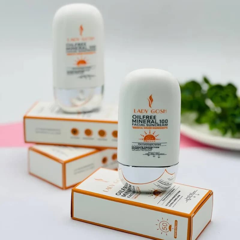 کرم ضد آفتاب بی رنگ اورجینال لیدی گاش SPF50 — تصویر ۲