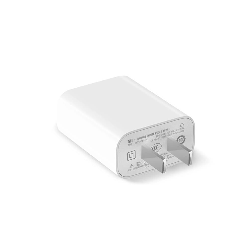آداپتور 18 وات شیائومی اورجینال شرکتی | شارژر USB با پشتیبانی Quick Charge 3.0 — تصویر ۵