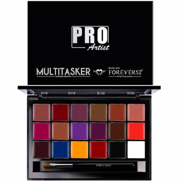 پالت رژلب فوراور52 18 رنگ مدل Forever52 Pro Artist Multitasker — تصویر ۵