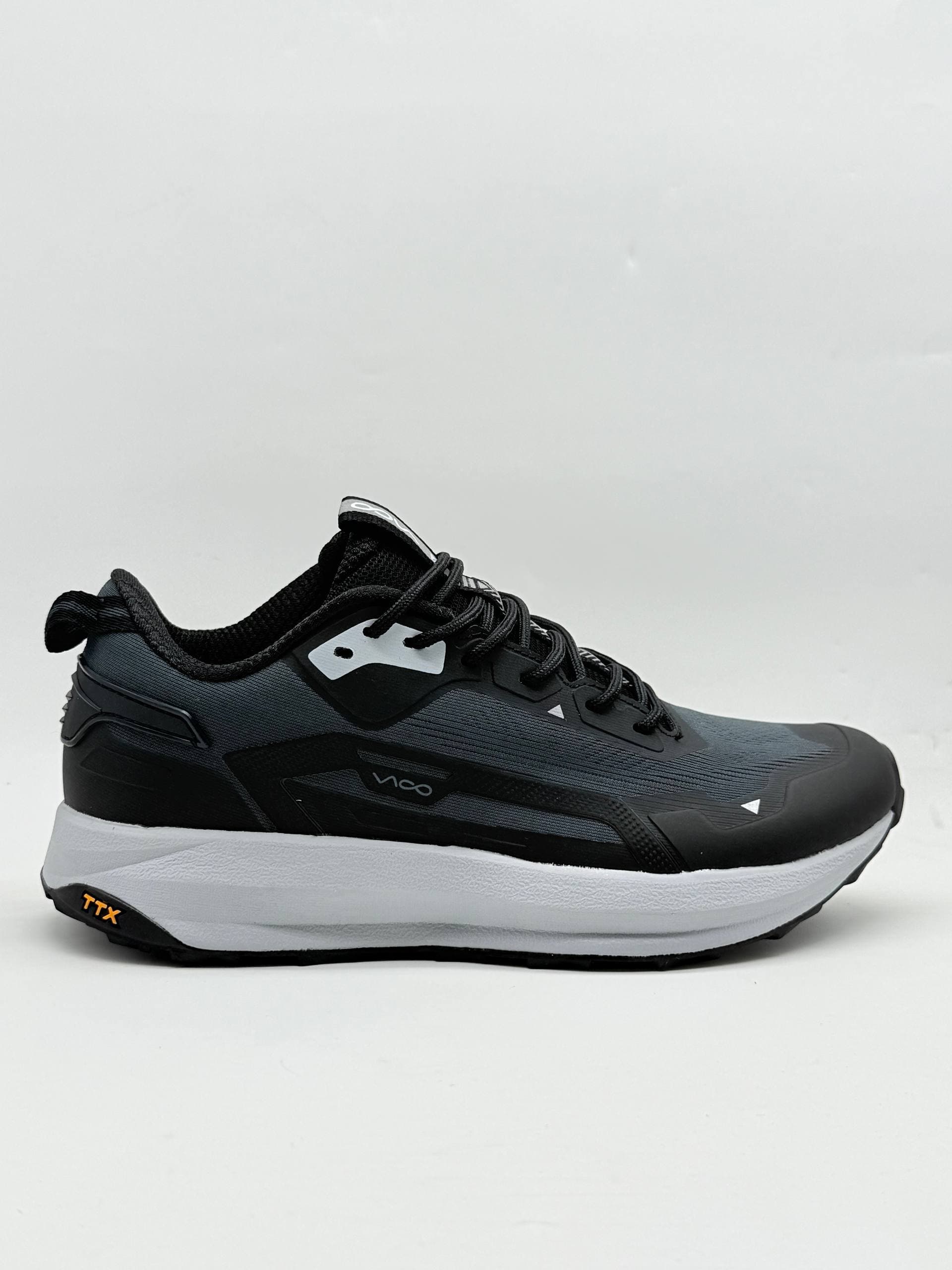 کفش پیاده روی ویکو مردانه مشکی خاکستری Vico Mens Walking Shoes Black Gray