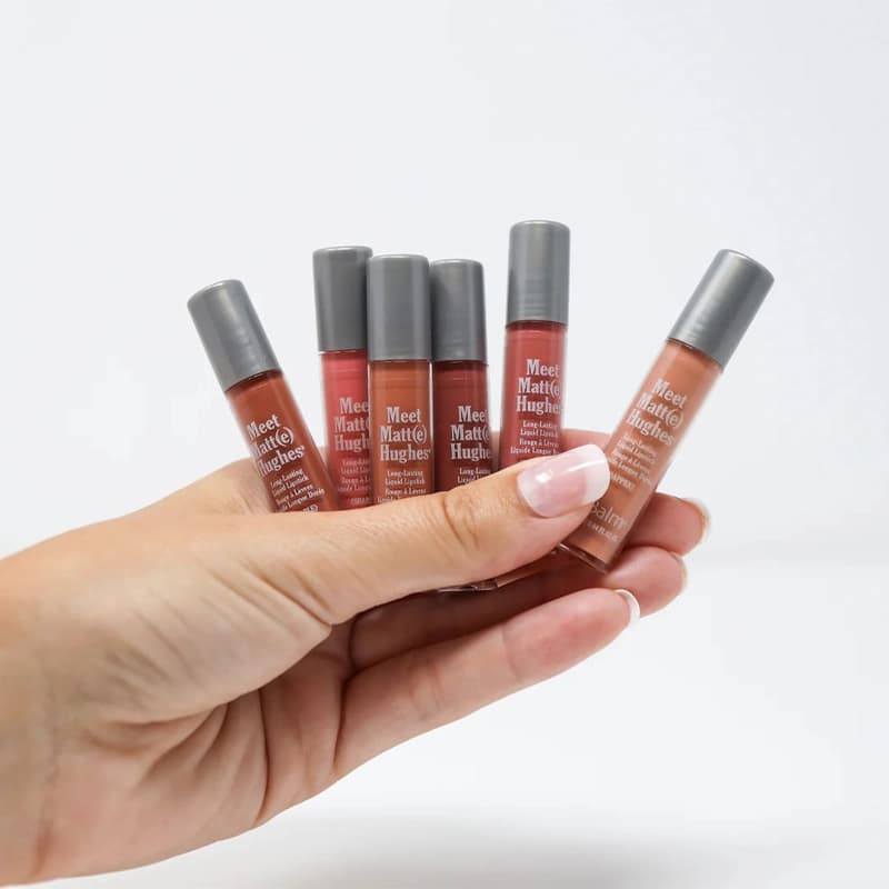 ست رژ لب مایع دبالم مدل The balm Nude York — تصویر ۴