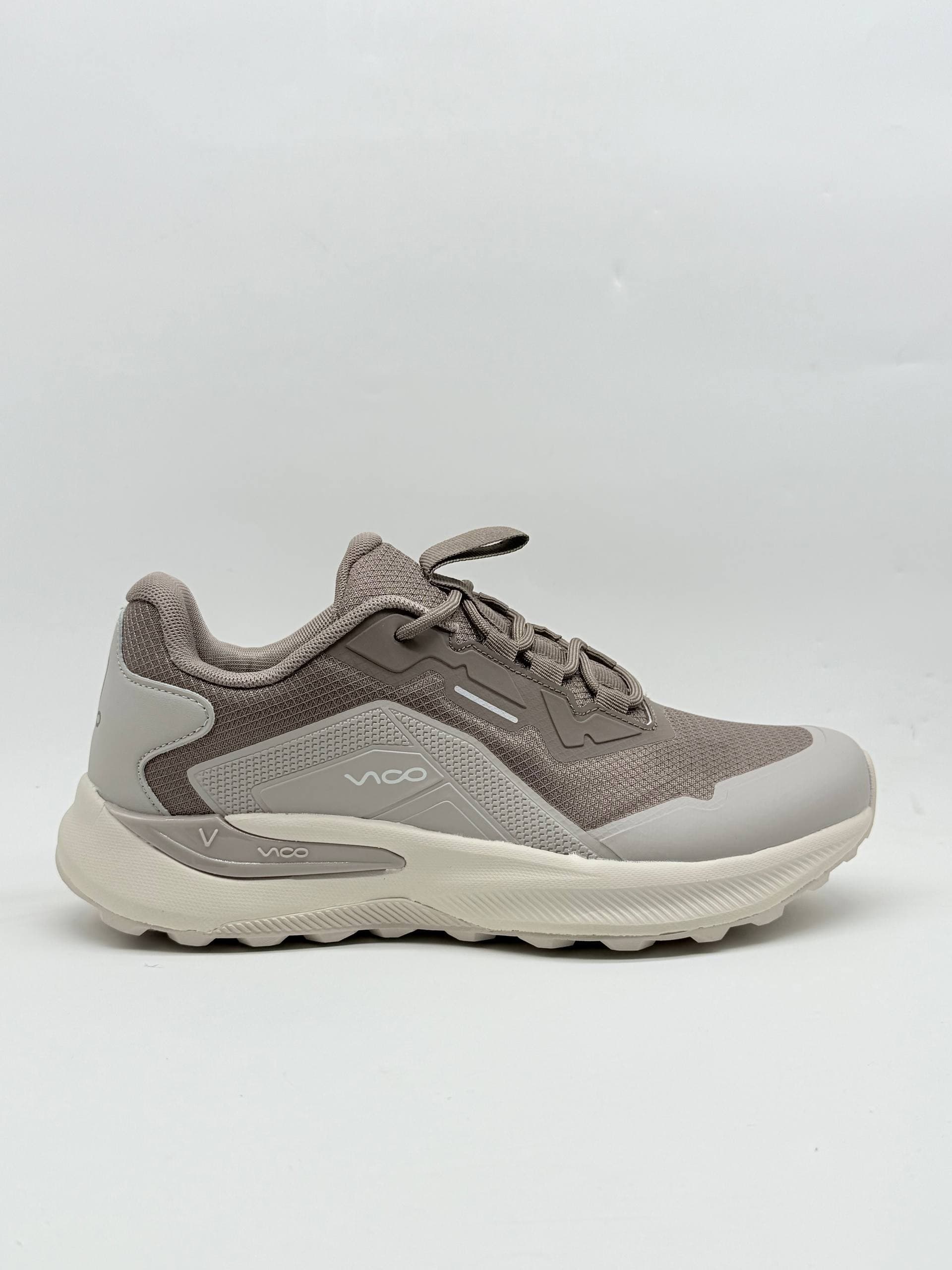کفش پیاده روی مردانه ویکو خاکی قهوه ای Vico Men’s khaki brown walking Shoes
