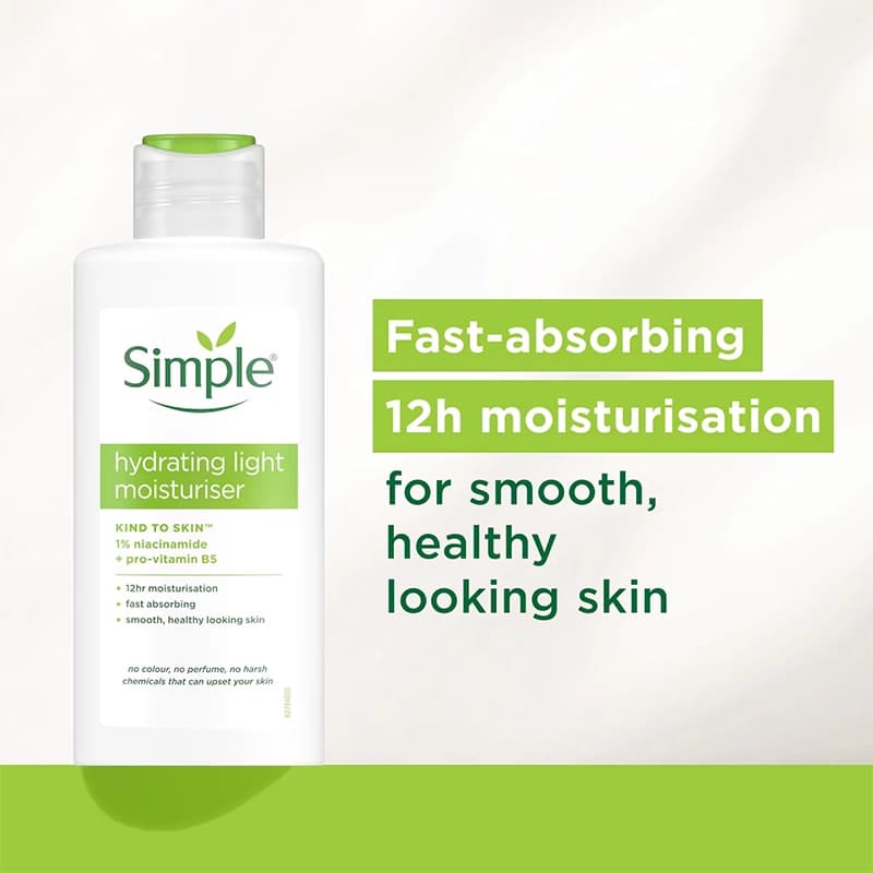 کرم آبرسان سیمپل مدل Simple Hydrating Light — تصویر ۲