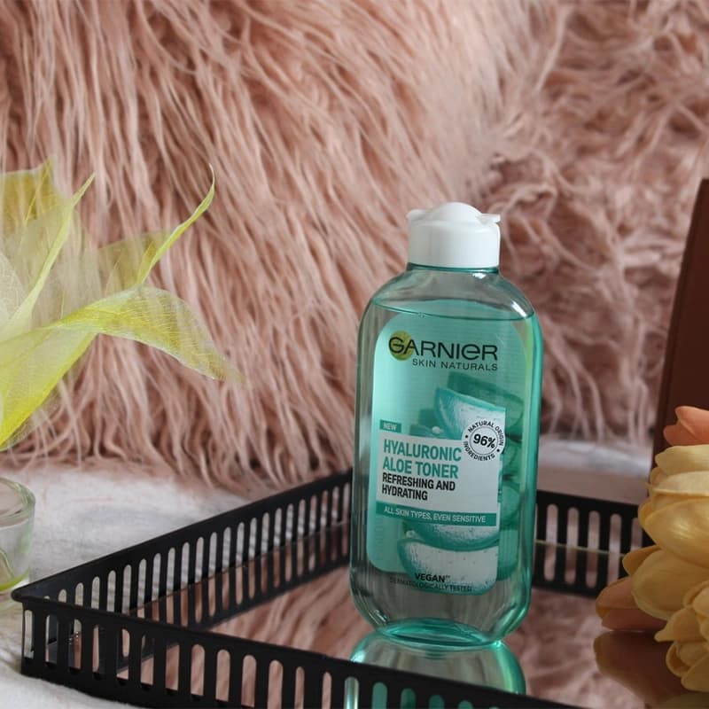 تونر گارنیر مدل Garnier Hyaluronic Aloe — تصویر ۳