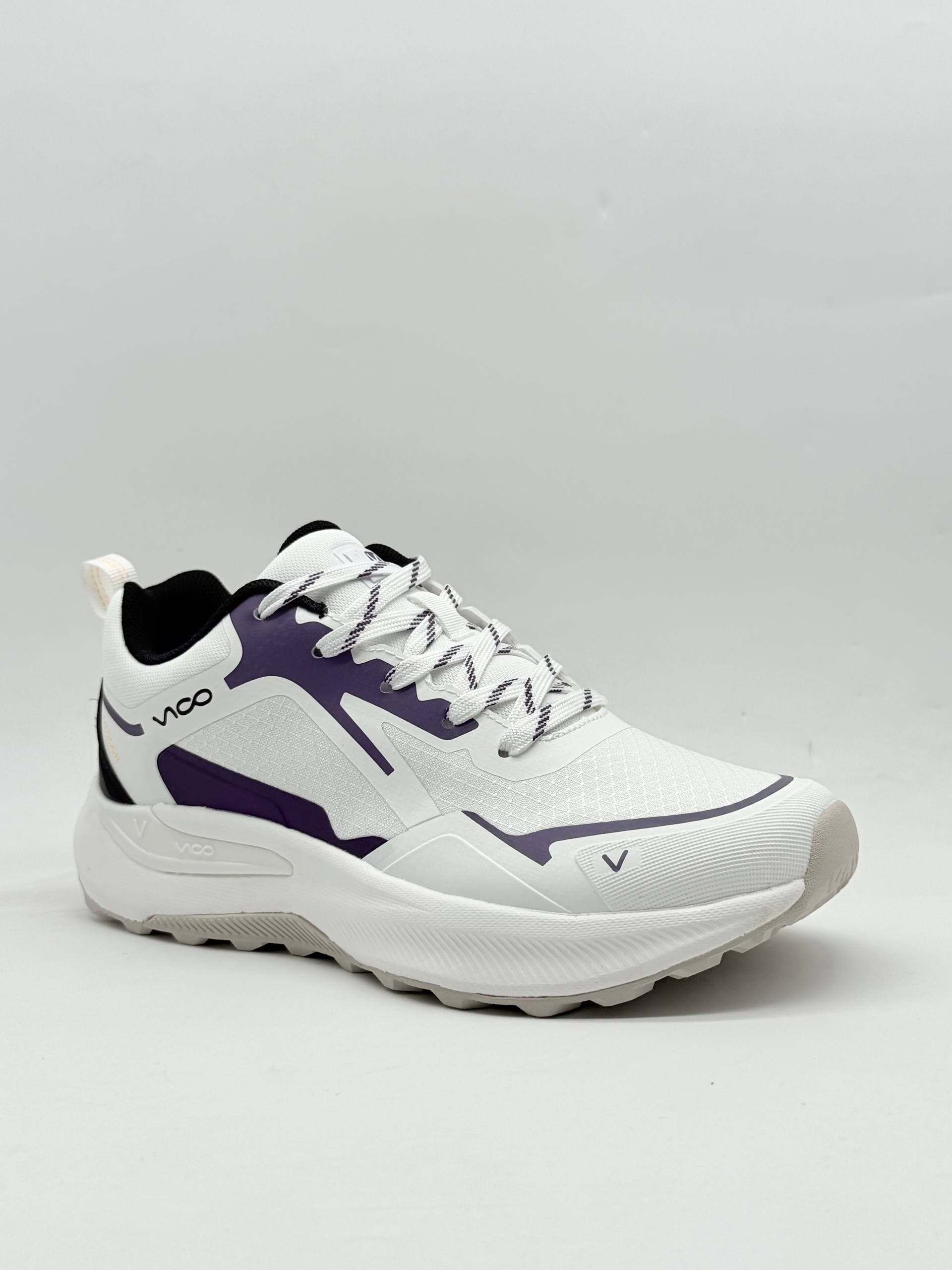 کفش رانینگ ویکو سفید بنفش Vico white purple Running Shoes — تصویر ۲