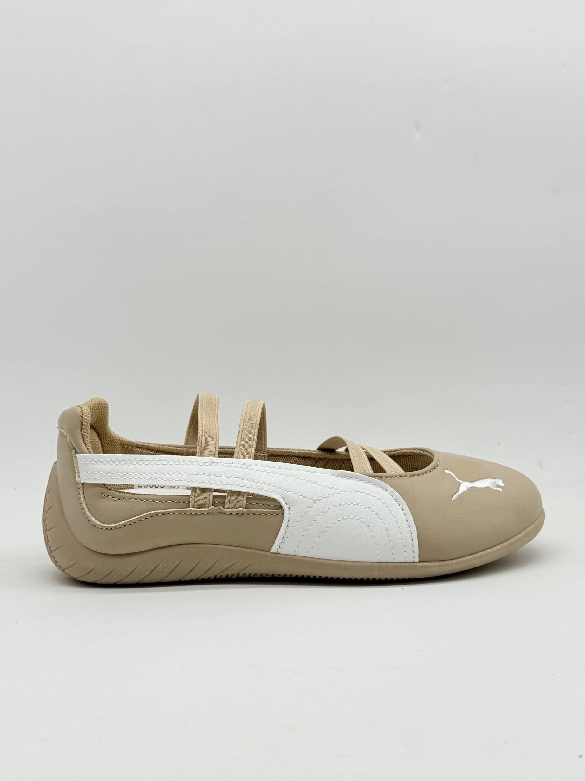 کفش پوما بالرین خاکی Puma ballerina shoes khaki