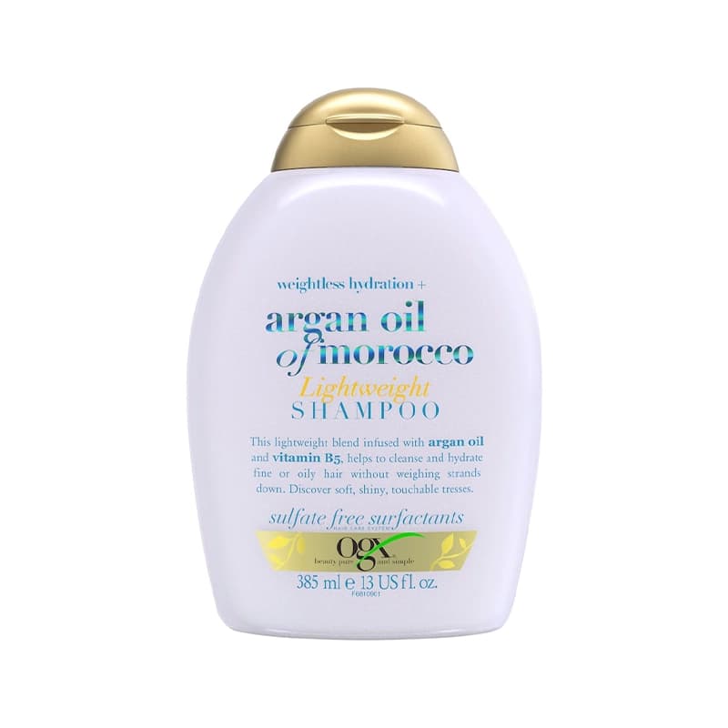 شامپو او جی ایکس مدل OGX Weightless Hydration Argan Oil