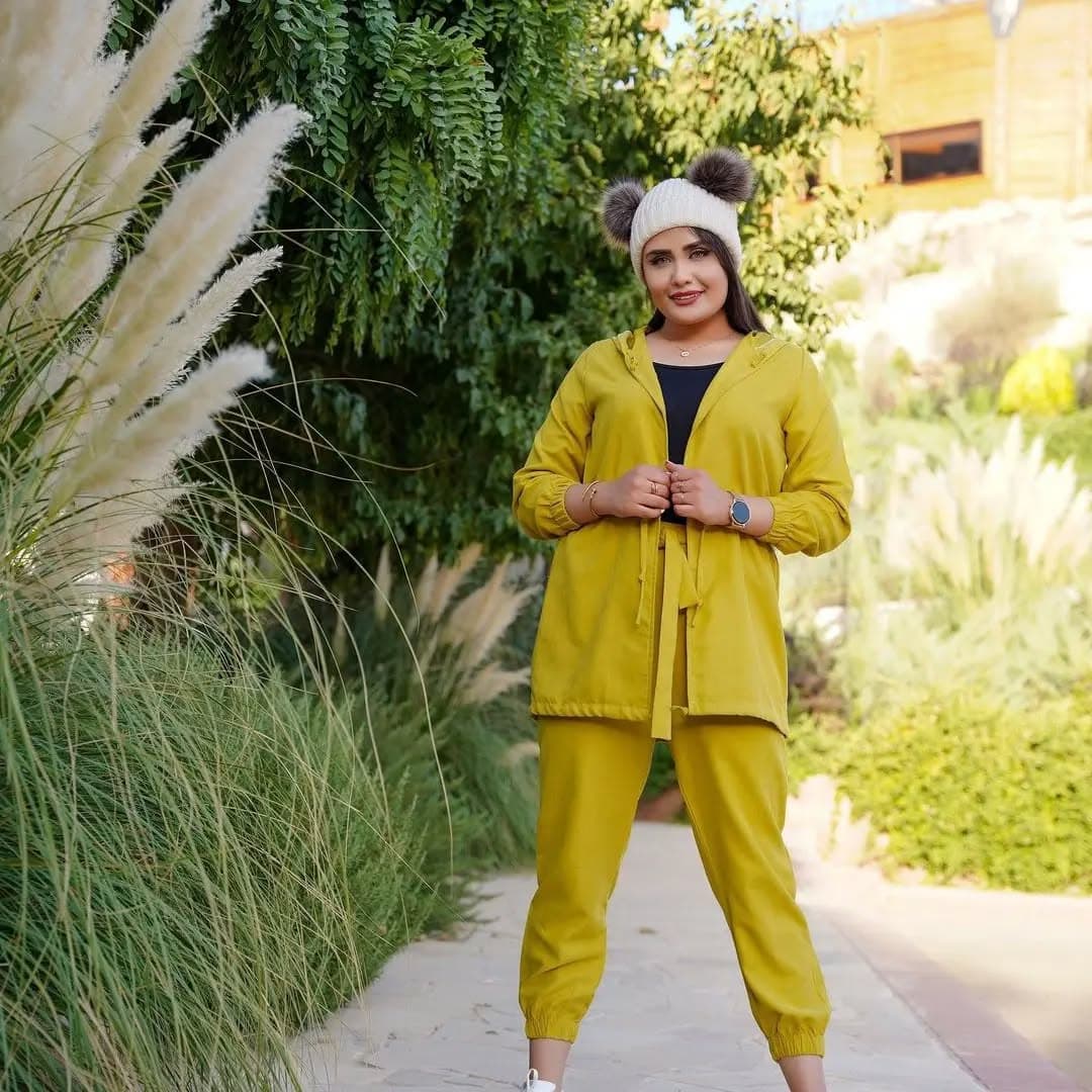 ست هودی و شلوار زنانه – کد 84