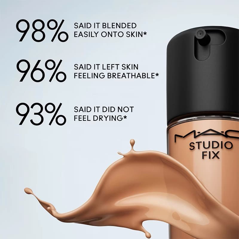 کرم پودر مک مدل Mac Studio Fix Fluid — تصویر ۶