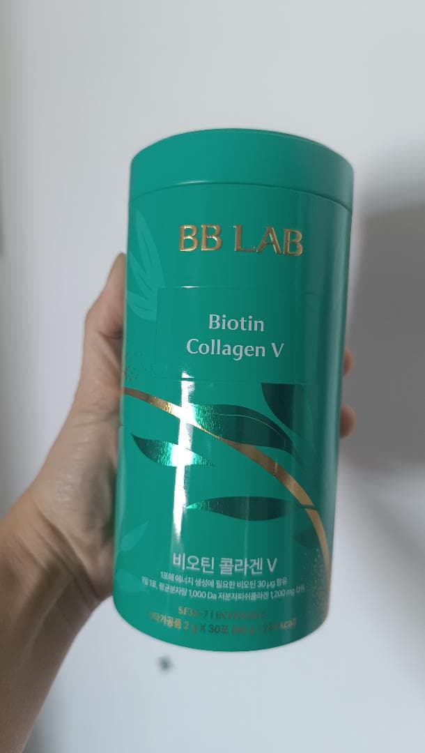 مکمل خوراکی تقویت کننده پوست، مو و ناخن بیوتین کلاژن V بی بی لب — تصویر ۵