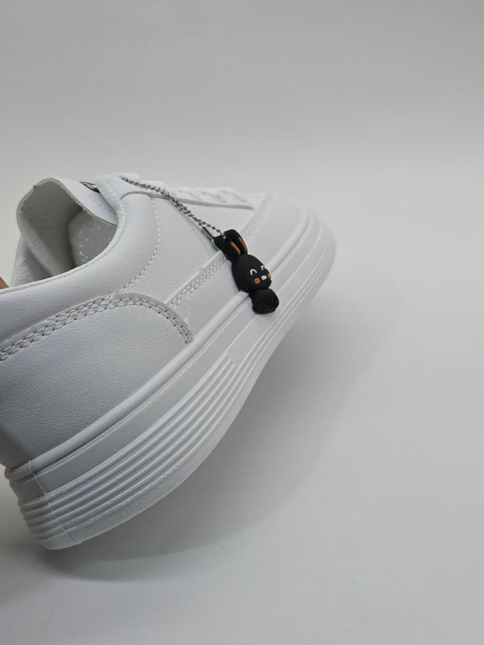 ونس عروسکی مشکی Black teddy bear shoes — تصویر ۴