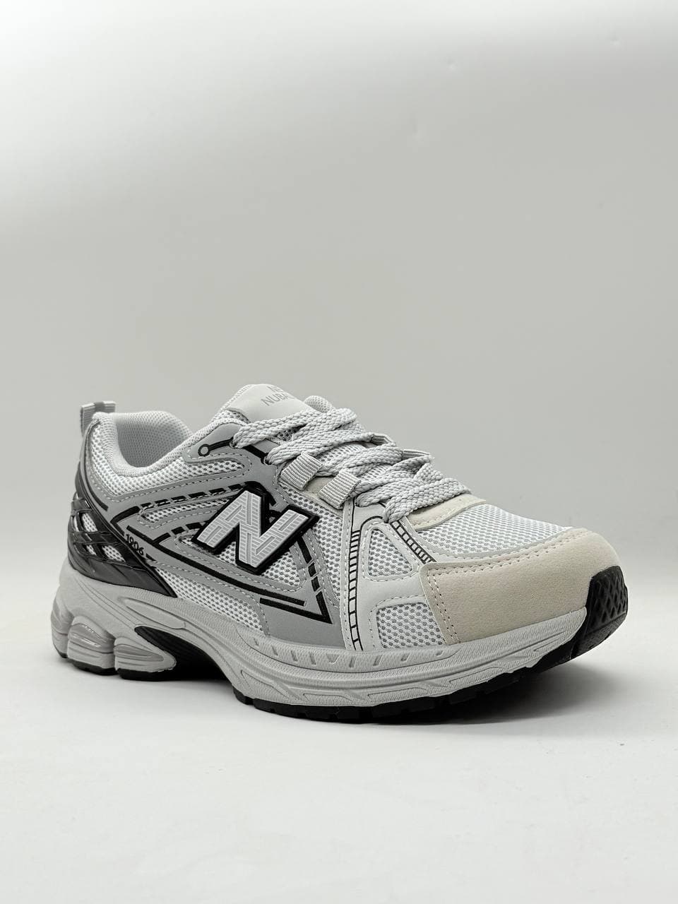 کفش نیوبالانس 1906 مشکی خاکستری New Balance 1906 black gray Shoes — تصویر ۳