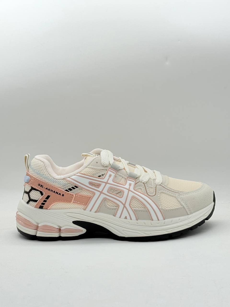 کفش اسیکس سفید صورتی Asics shoes white pink
