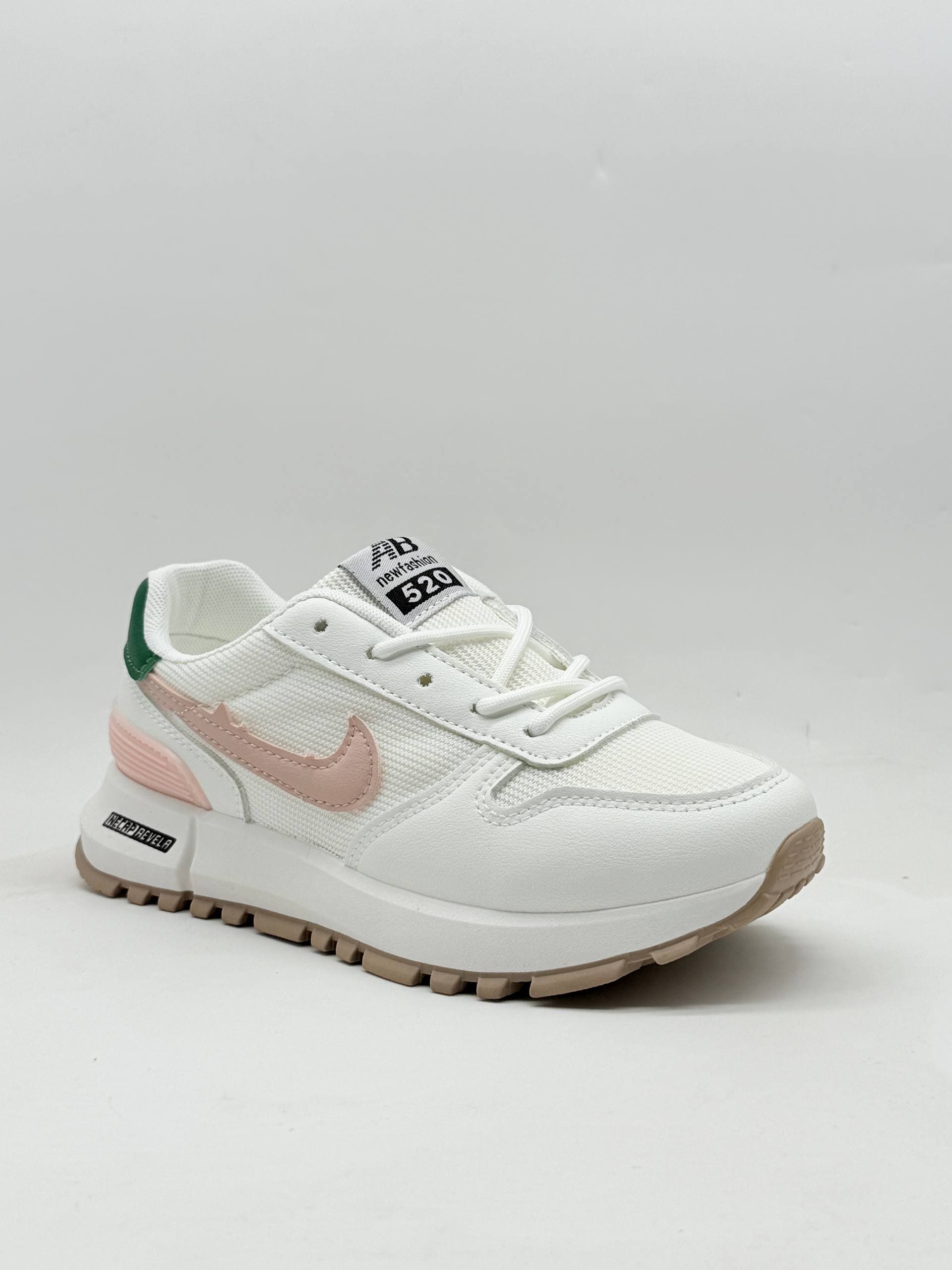 کفش نایک سفید صورتی Nike white pink shoes — تصویر ۳