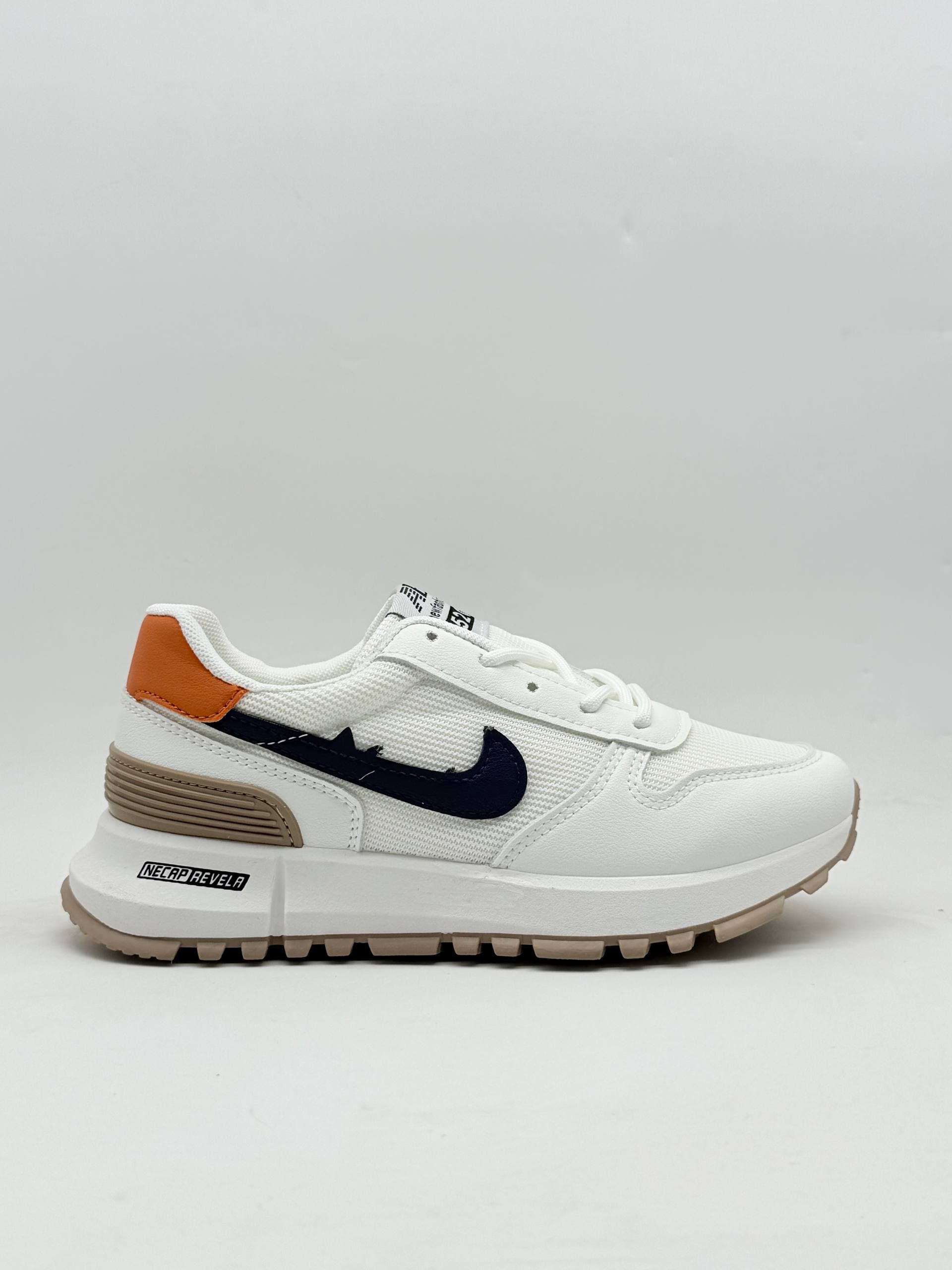 کفش نایک سفید آبی Nike white blue shoes