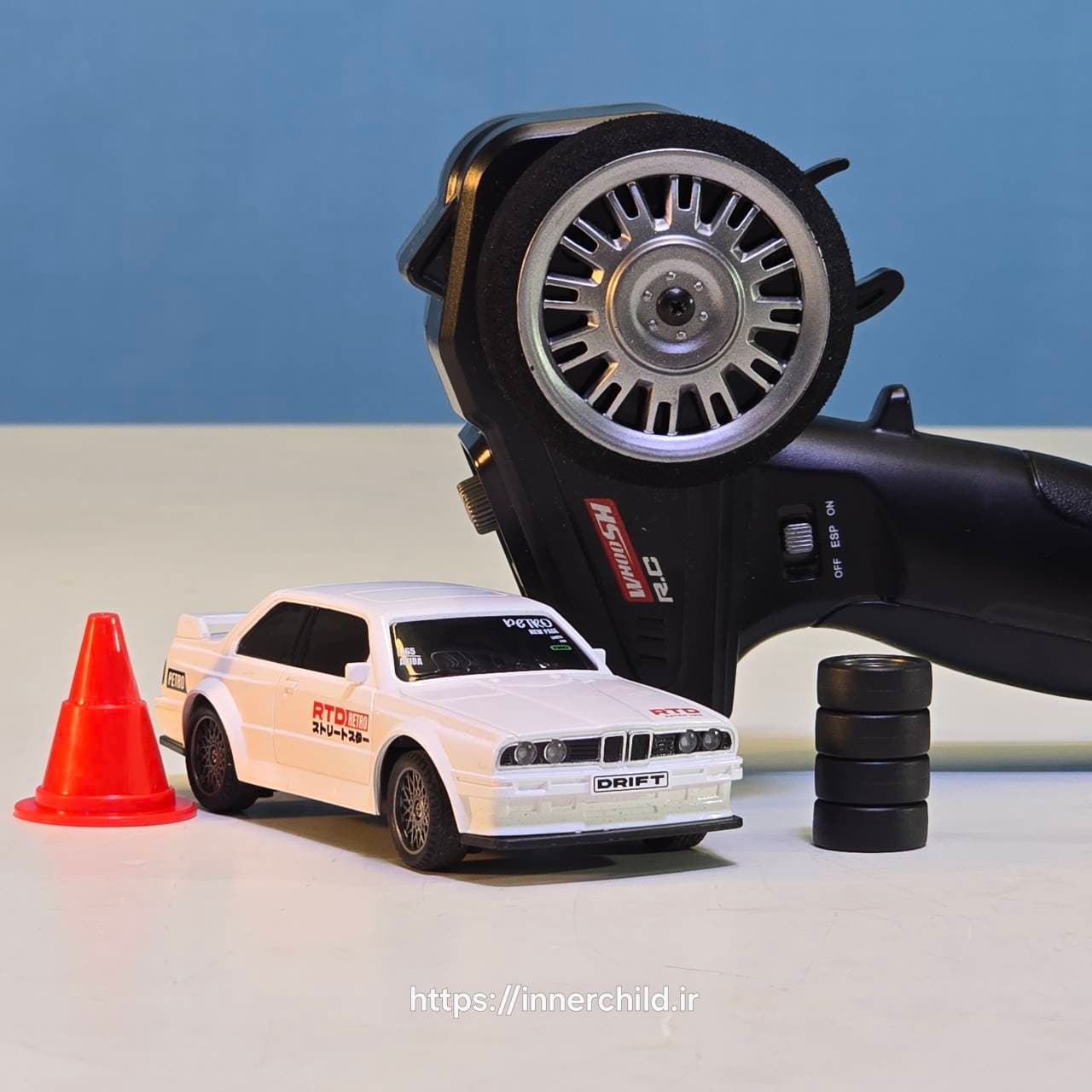 ماشین کنترلی دریفت ۱:۴۳ بنز و BMW کد 642203 و 642204 — تصویر ۸