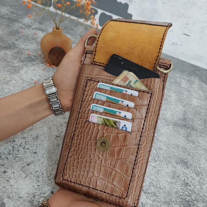 کیف دوشی چرم طبیعی مدل اسپرت — تصویر ۷