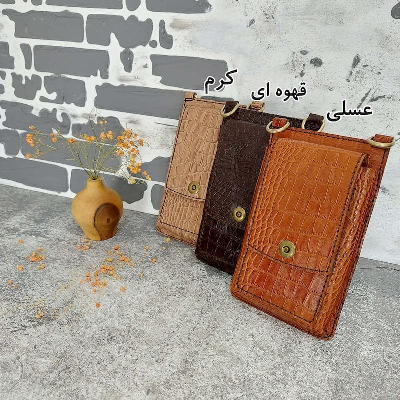 کیف دوشی چرم طبیعی مدل اسپرت