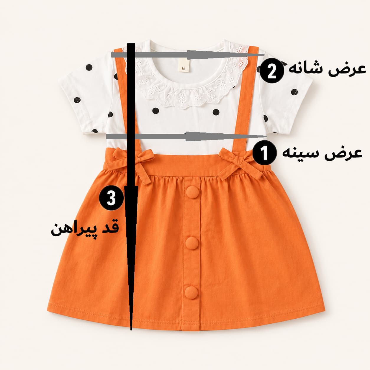 لباس دخترانه نخی کودک وارداتی | پیراهن خنک و راحت دختر بچه 1 تا 5 سال — تصویر ۴