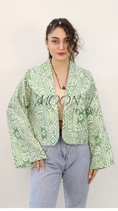 کت ژاکارد کوک دوزی