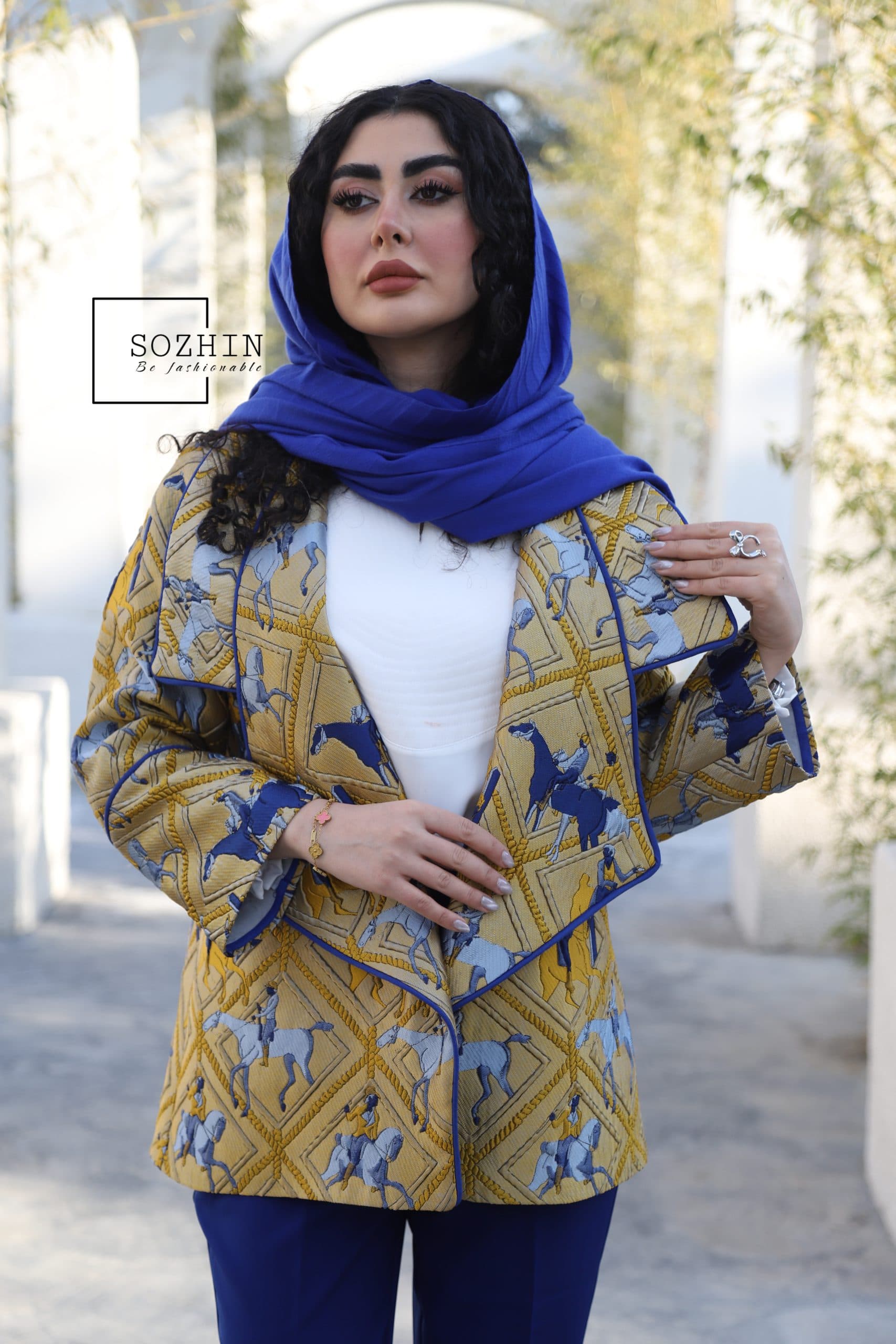 کت زنانه مدل توسن — تصویر ۲