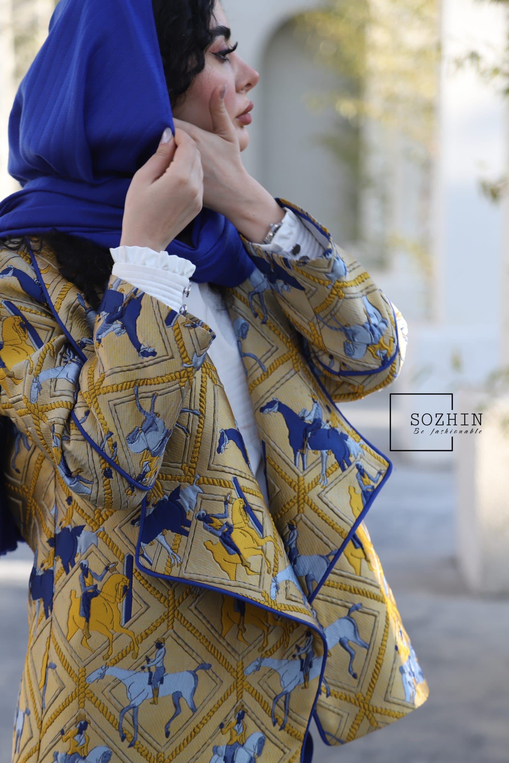 کت زنانه مدل توسن — تصویر ۴