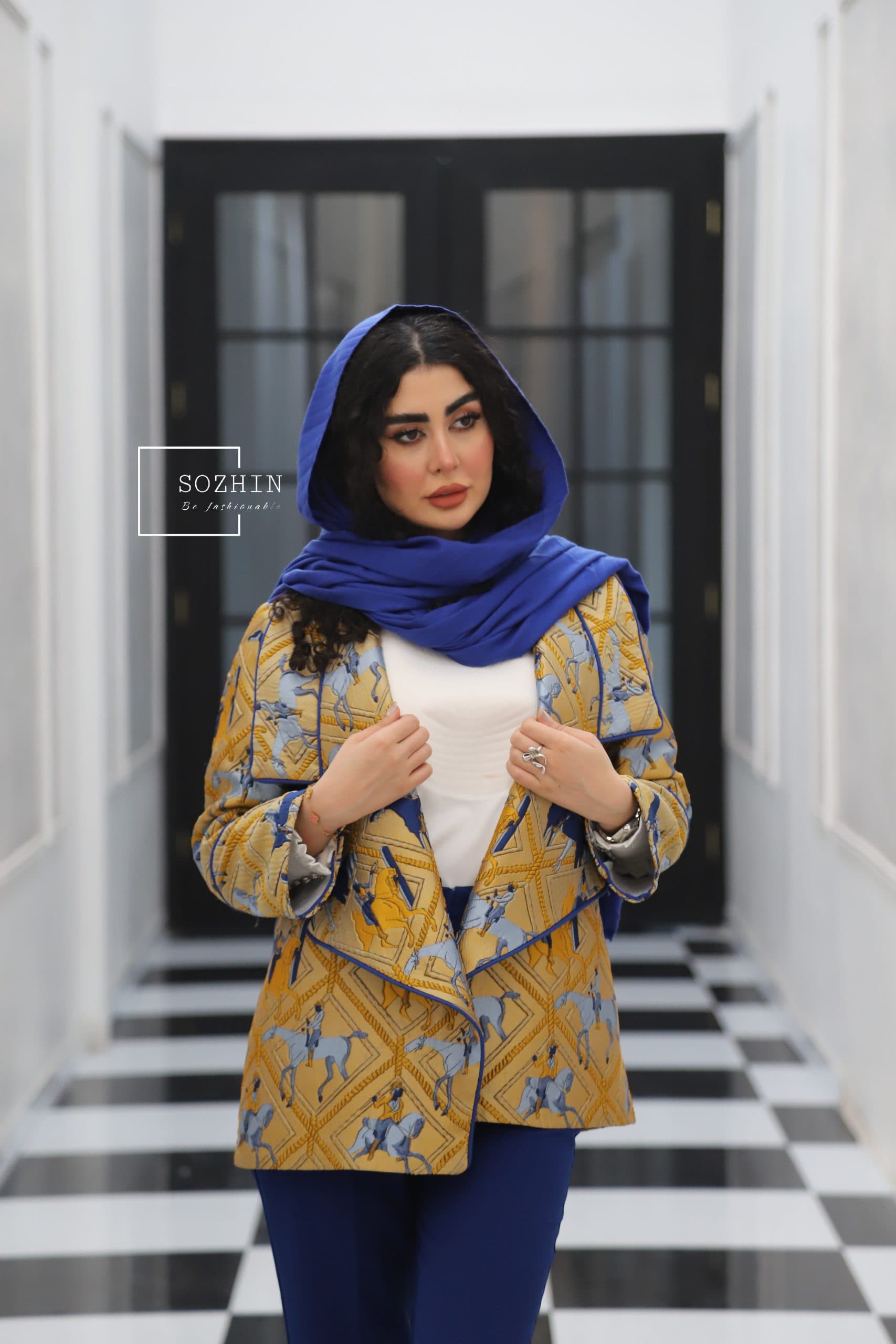کت زنانه مدل توسن — تصویر ۳
